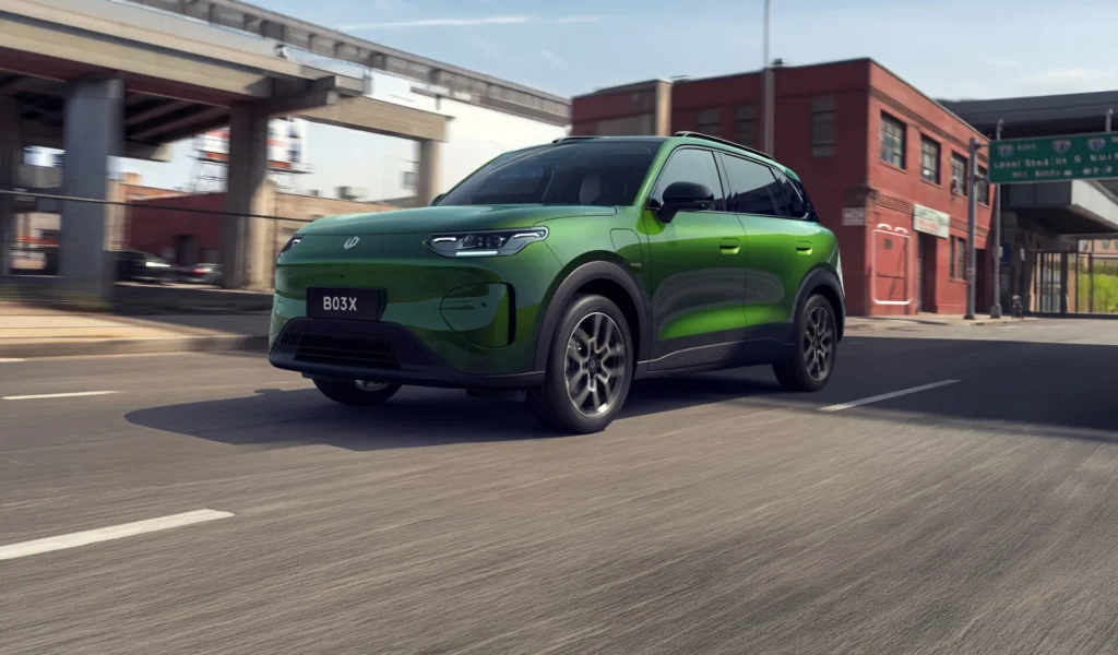 Leapmotor B03X verde